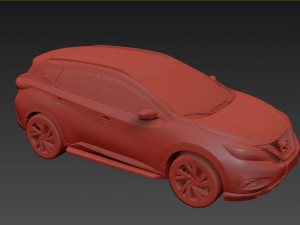 Nissan Murano 2022 3D Модель
