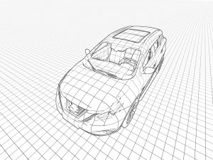 Nissan Murano 2022 3D Model
