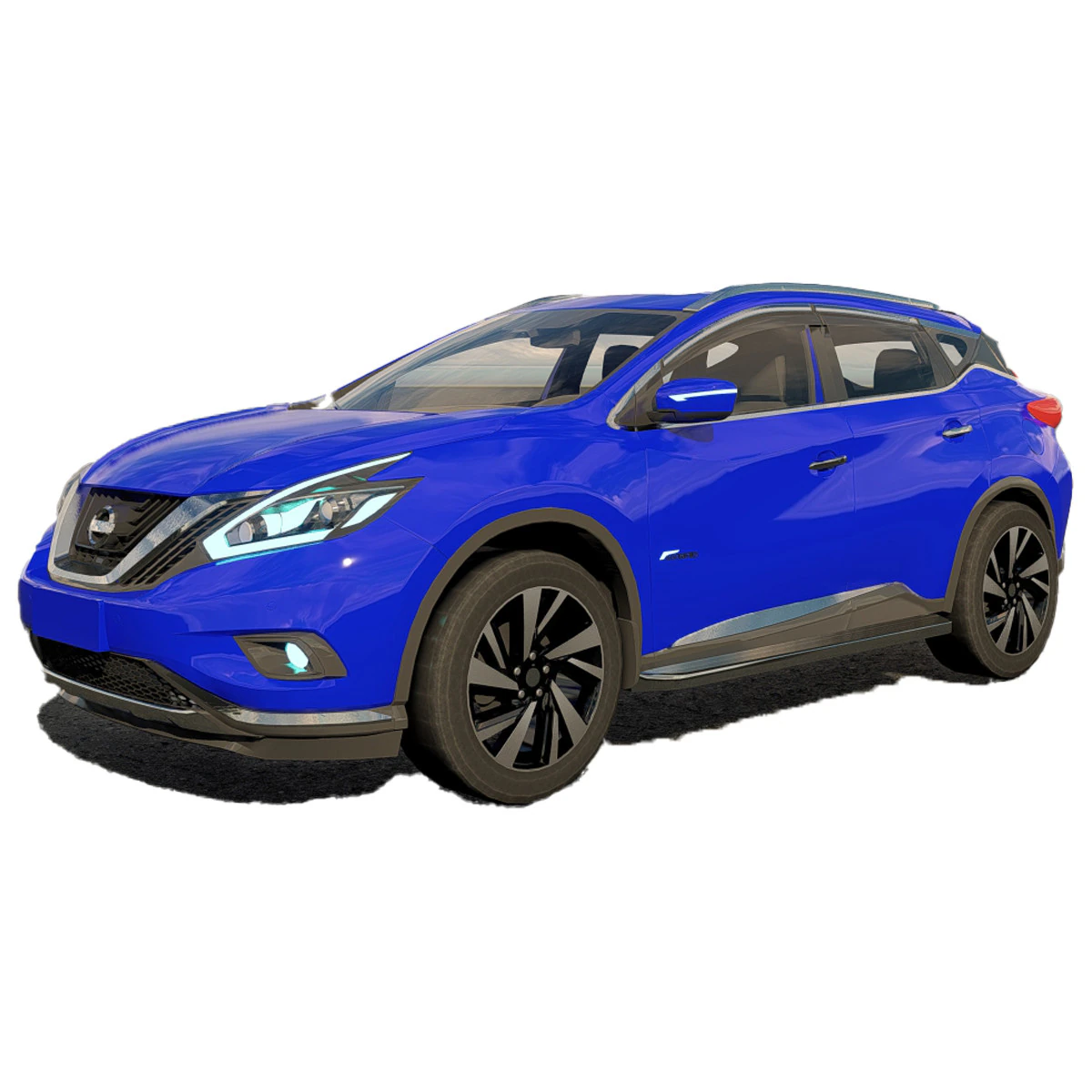 Nissan Murano 2022 3D Model .c4d .max .obj .3ds .fbx .stl .blend 
