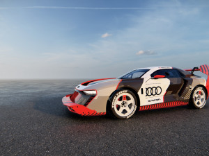 Ken Block Audi S1 Hoonitron E Tron 2023 3Dモデル