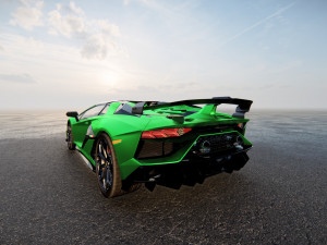 Aventador SVJ Roadster 2022 3D 模型