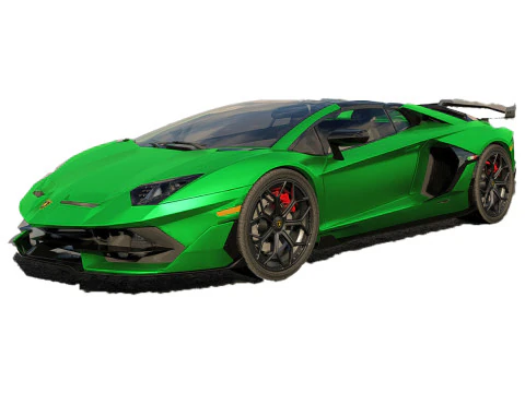 Aventador SVJ Roadster 2022 3D Model
