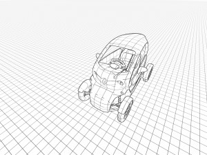 Renault Twizy Modelo 3D