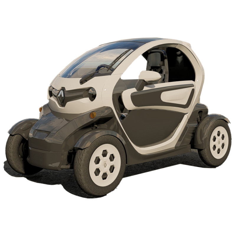 Renault Twizy Modelo 3D .c4d .max .obj .3ds .fbx .stl .blend 