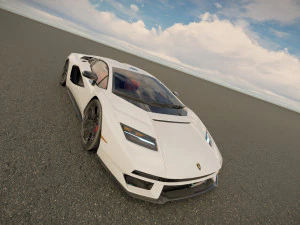 Countach LPI 800 4 2022 3D Model
