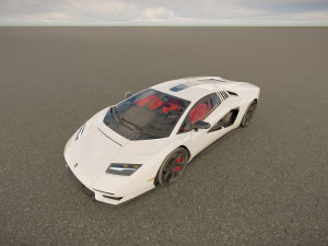 Countach LPI 800 4 2022 3Dモデル