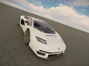Countach LPI 800 4 2022 3D Model