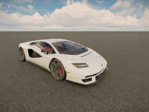 Countach LPI 800 4 2022 3Dモデル