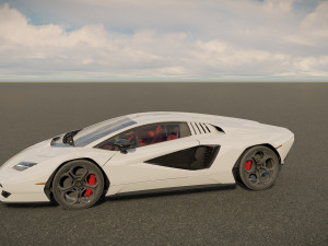 Countach LPI 800 4 2022 3Dモデル