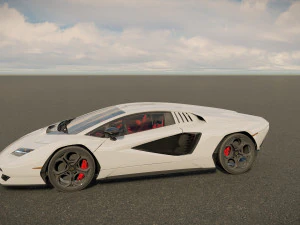 Countach LPI 800 4 2022 3D Model