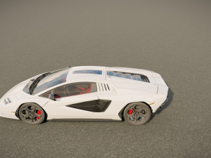 Countach LPI 800 4 2022 3Dモデル