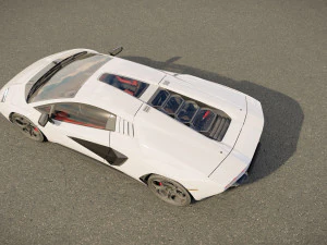 Countach LPI 800 4 2022 3D Model
