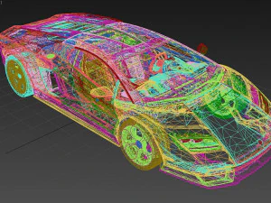 Countach LPI 800 4 2022 3D Model