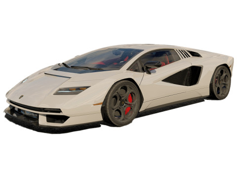 Countach LPI 800 4 2022 Modelo 3D