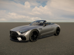 Mercedes AMG SL63 2023 3D Model
