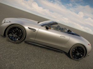 Mercedes AMG SL63 2023 3D Model