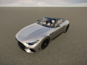 Mercedes AMG SL63 2023 3D Model