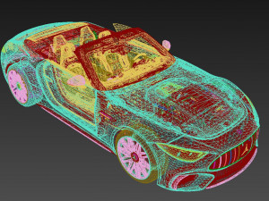 Mercedes AMG SL63 2023 3D Model