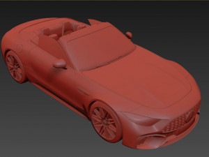 Mercedes AMG SL63 2023 3D Model