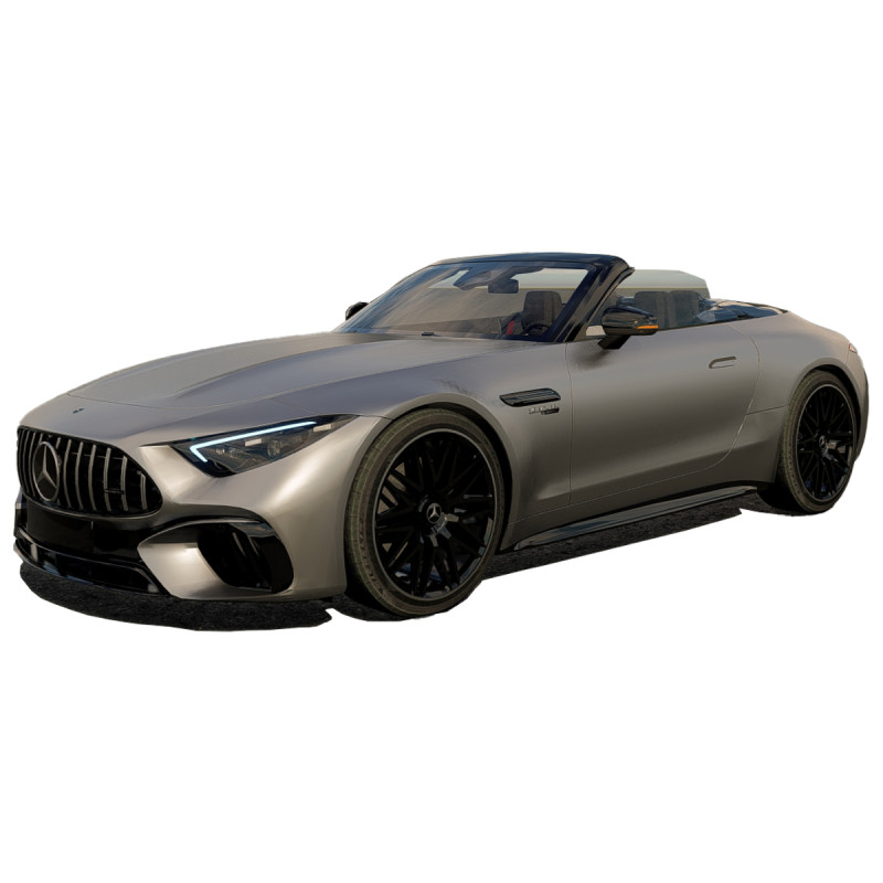 Mercedes AMG SL63 2023 3D Model .c4d .max .obj .3ds .fbx .stl .blend