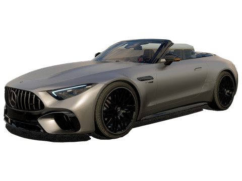 Mercedes AMG SL63 2023 3D Model