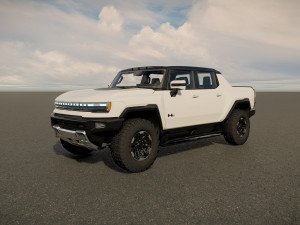 Hummer EV 2023 3D Модель