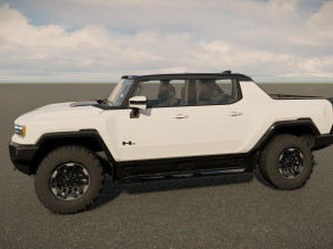 Hummer EV 2023 3D Модель
