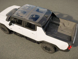 Hummer EV 2023 3D Model