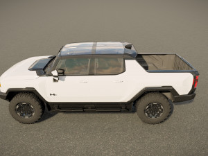 Hummer EV 2023 3D Модель