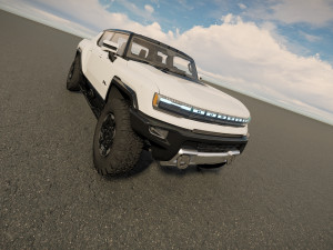 Hummer EV 2023 3D Модель