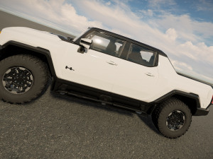 Hummer EV 2023 3D Модель
