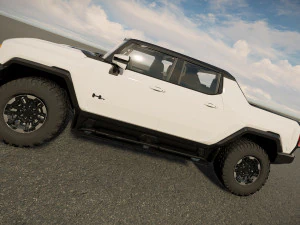 Hummer EV 2023 3D Model