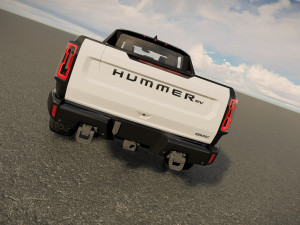 Hummer EV 2023 3D Модель