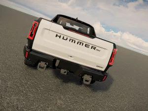 Hummer EV 2023 3D Model