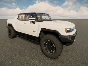 Hummer EV 2023 3D Model