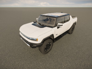 Hummer EV 2023 3D Модель