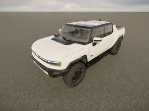 Hummer EV 2023 3D Model