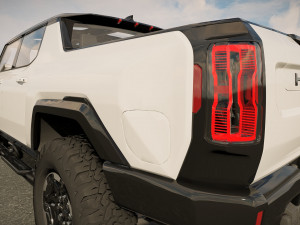 Hummer EV 2023 3D Модель