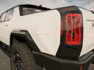 Hummer EV 2023 3D Model