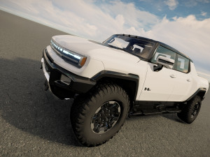 Hummer EV 2023 3D Модель