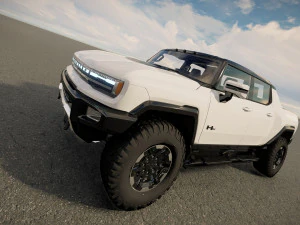 Hummer EV 2023 3D Model