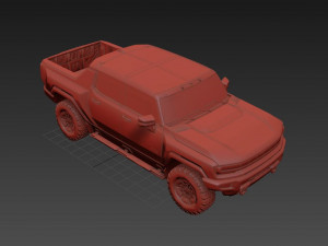 Hummer EV 2023 3D Модель
