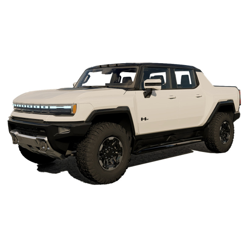 Hummer EV 2023 3D Модель .c4d .max .obj .3ds .fbx .stl .blend 