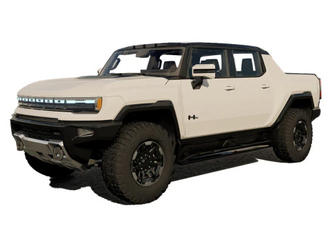 Hummer EV 2023 3D Model