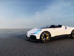 Bugatti W16 Mistral 2024 3D Model