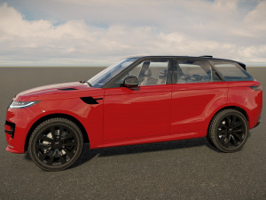 Land Rover Range Rover Sport 3D Model