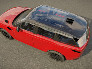 Land Rover Range Rover Sport 3D Model