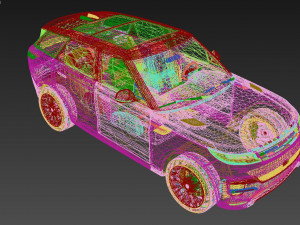 Land Rover Range Rover Sport 3D Model