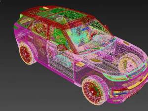 Land Rover Range Rover Sport 3D Model
