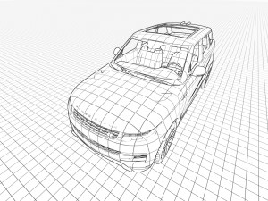 Land Rover Range Rover Sport 3D Model